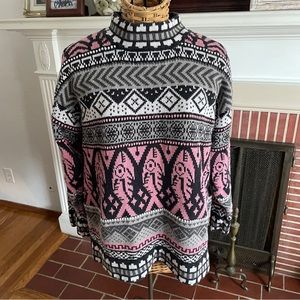 Vintage Contempo Casuals late 80s knit sweater L
